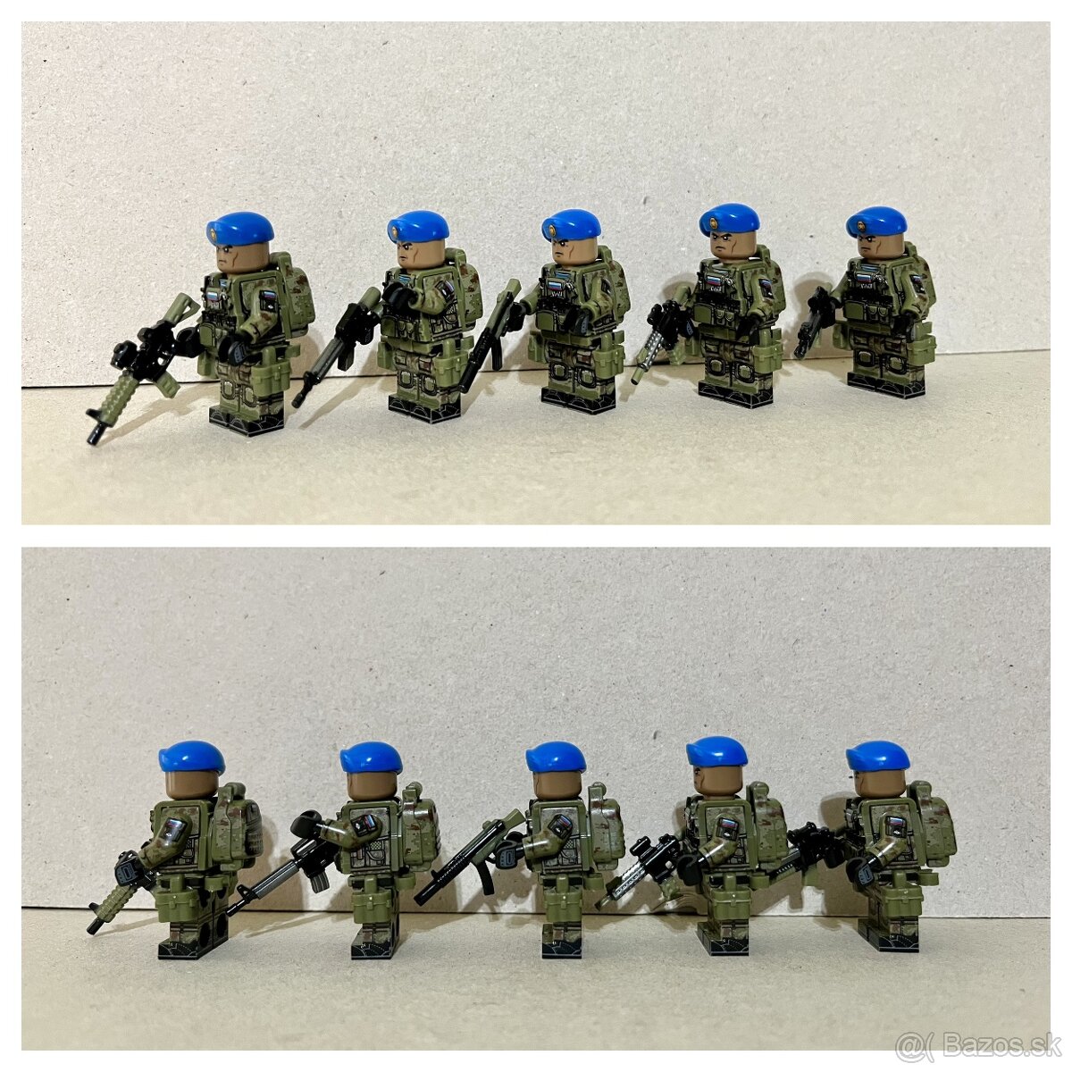 Rôzne sety vojakov (8ks) - typ lego, nové, nehrané - 13