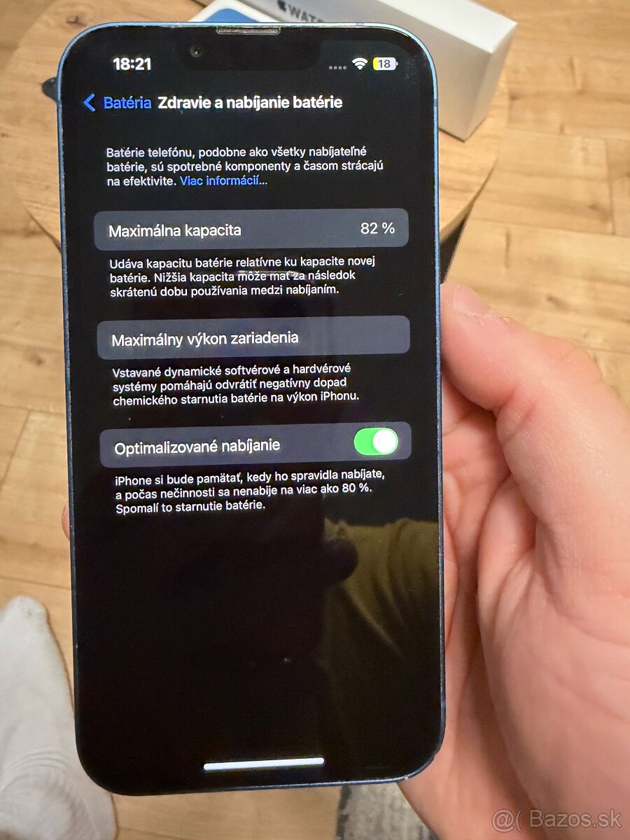 Iphone 13 128GB Blue + Apple watch SE 2022 - 13