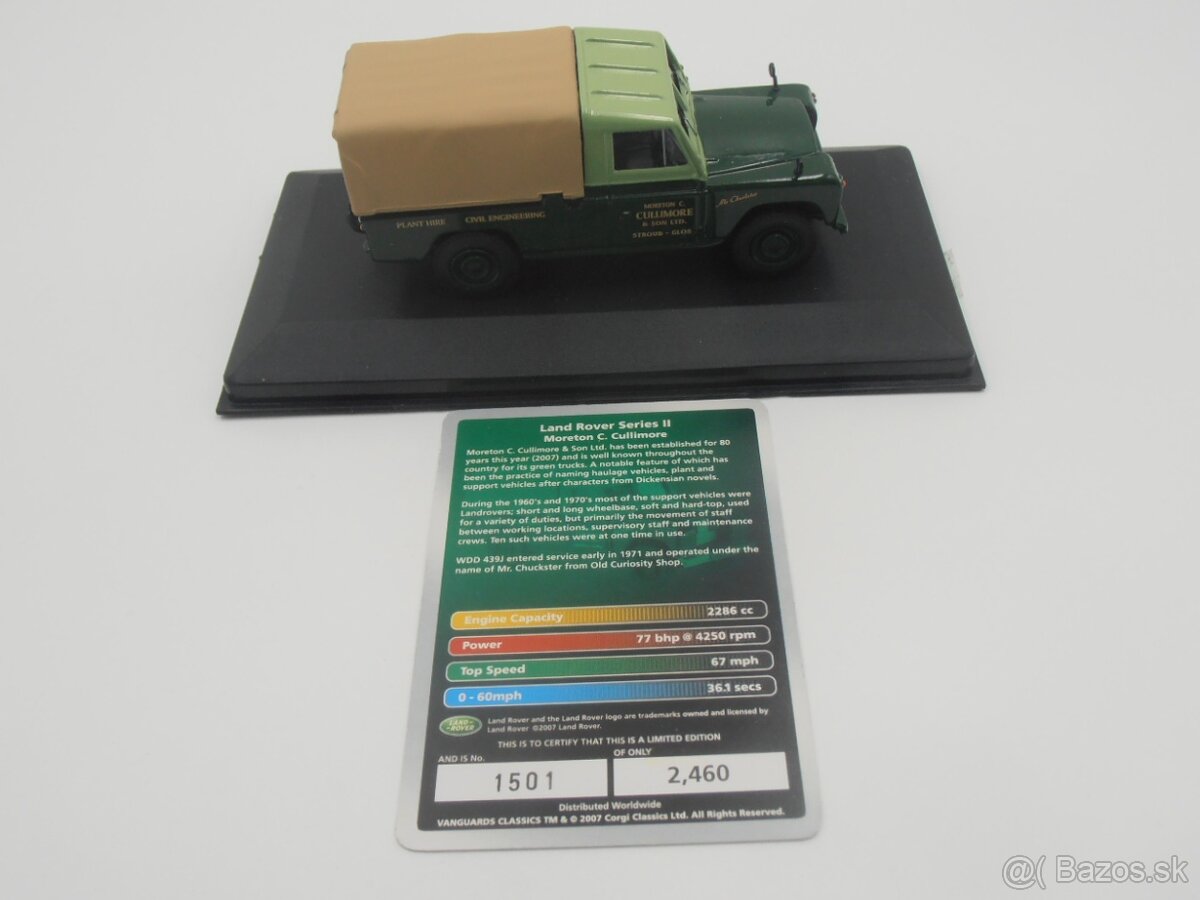 Land Rover 1/43, Opel Ascona 1/40 - 13