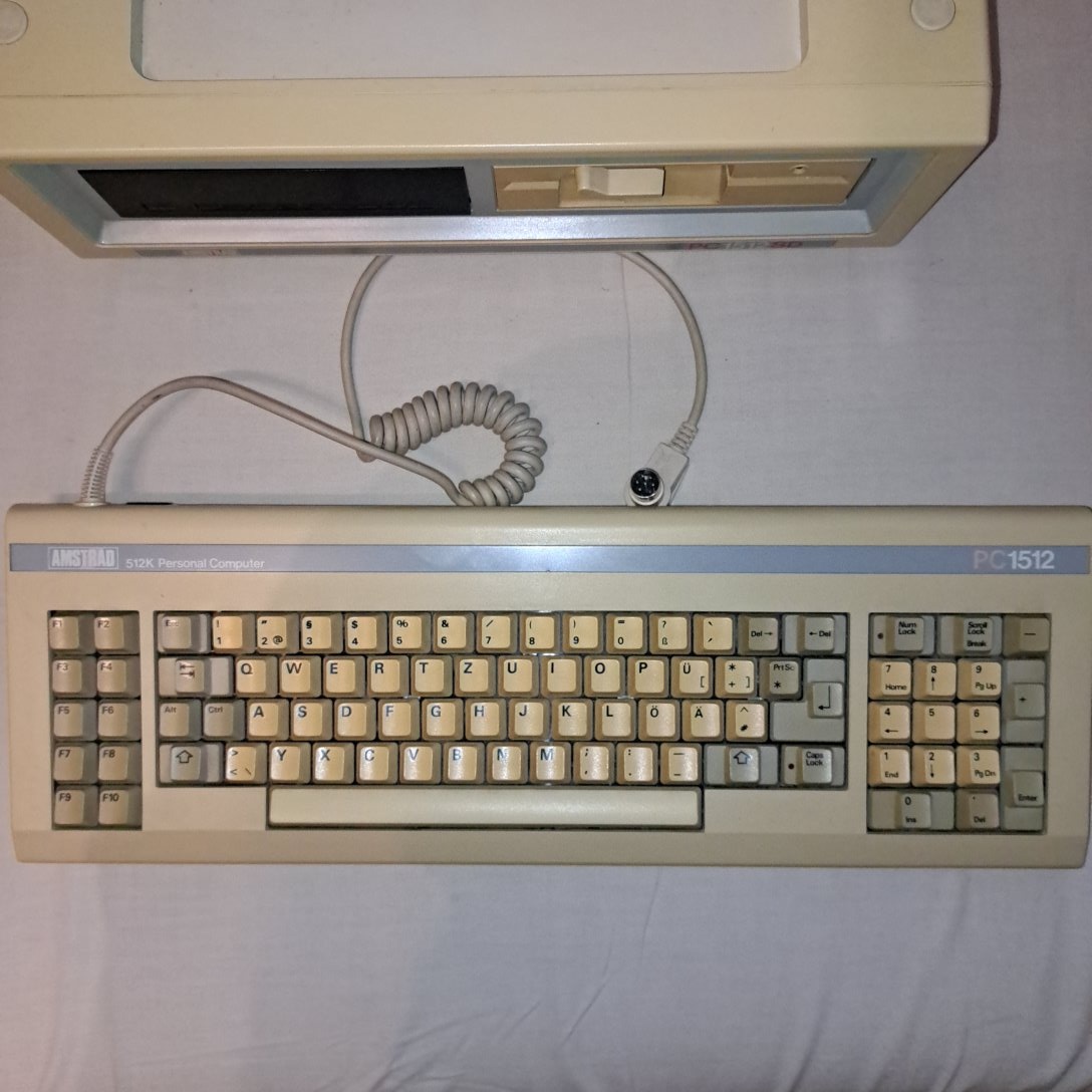 retro pocitac XT Amstrad PC1512SD + klavesnica - 13