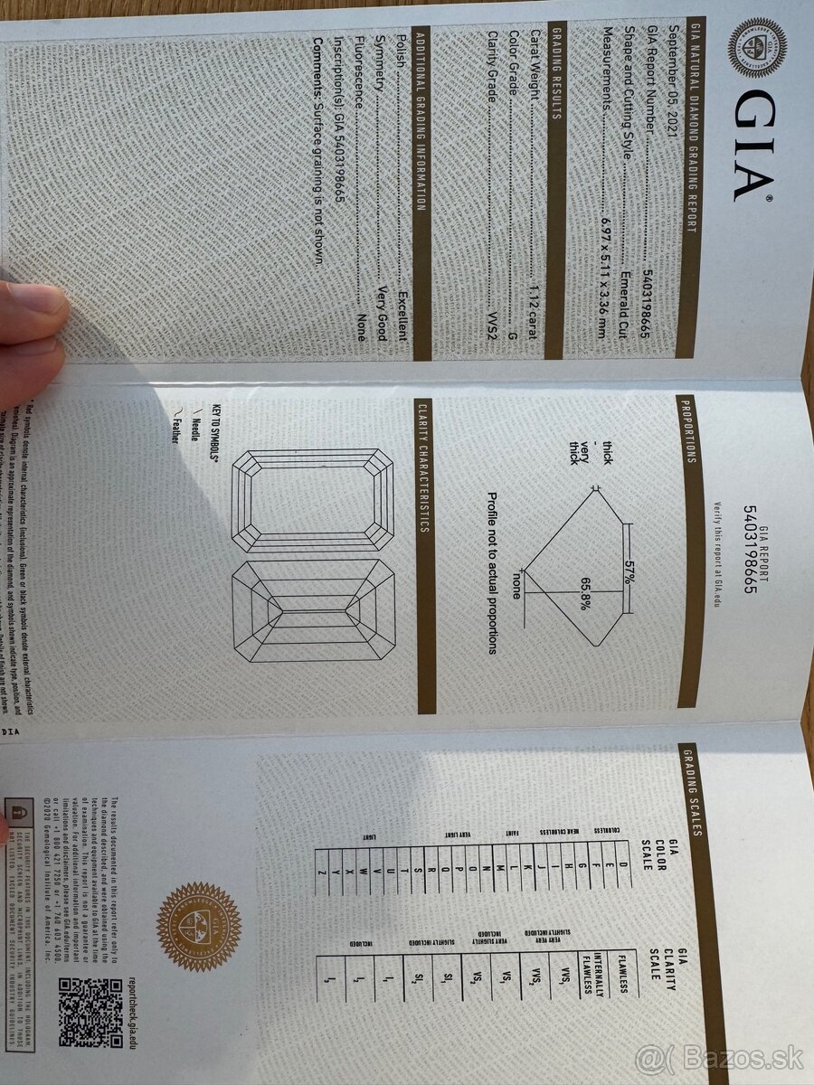 💍 Luxusný diamantový 1,12 ct prsteň s certifikátom GIA - 13