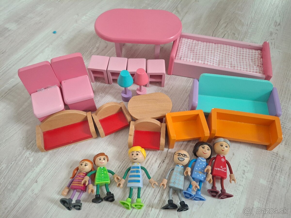 Skladací domček pre bábiky LISA - 13