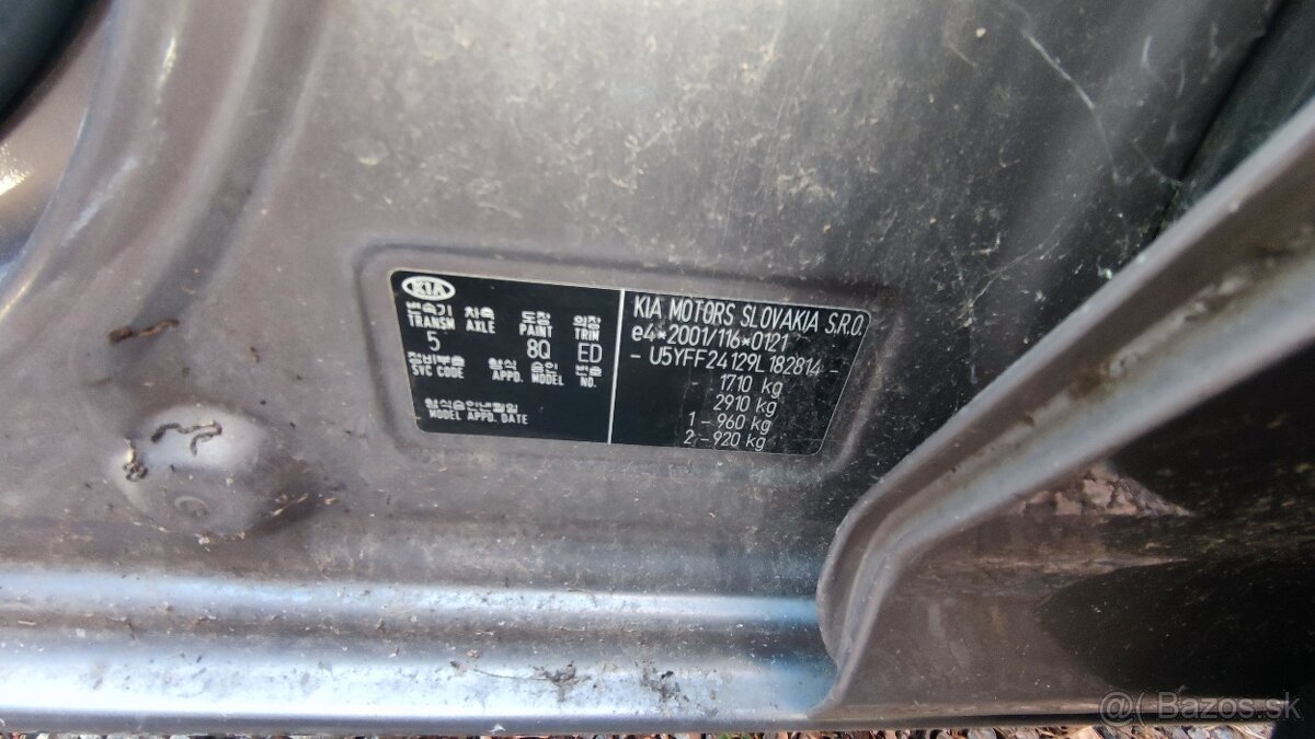 KIA CEED 1.4i 77KW na diely - 13