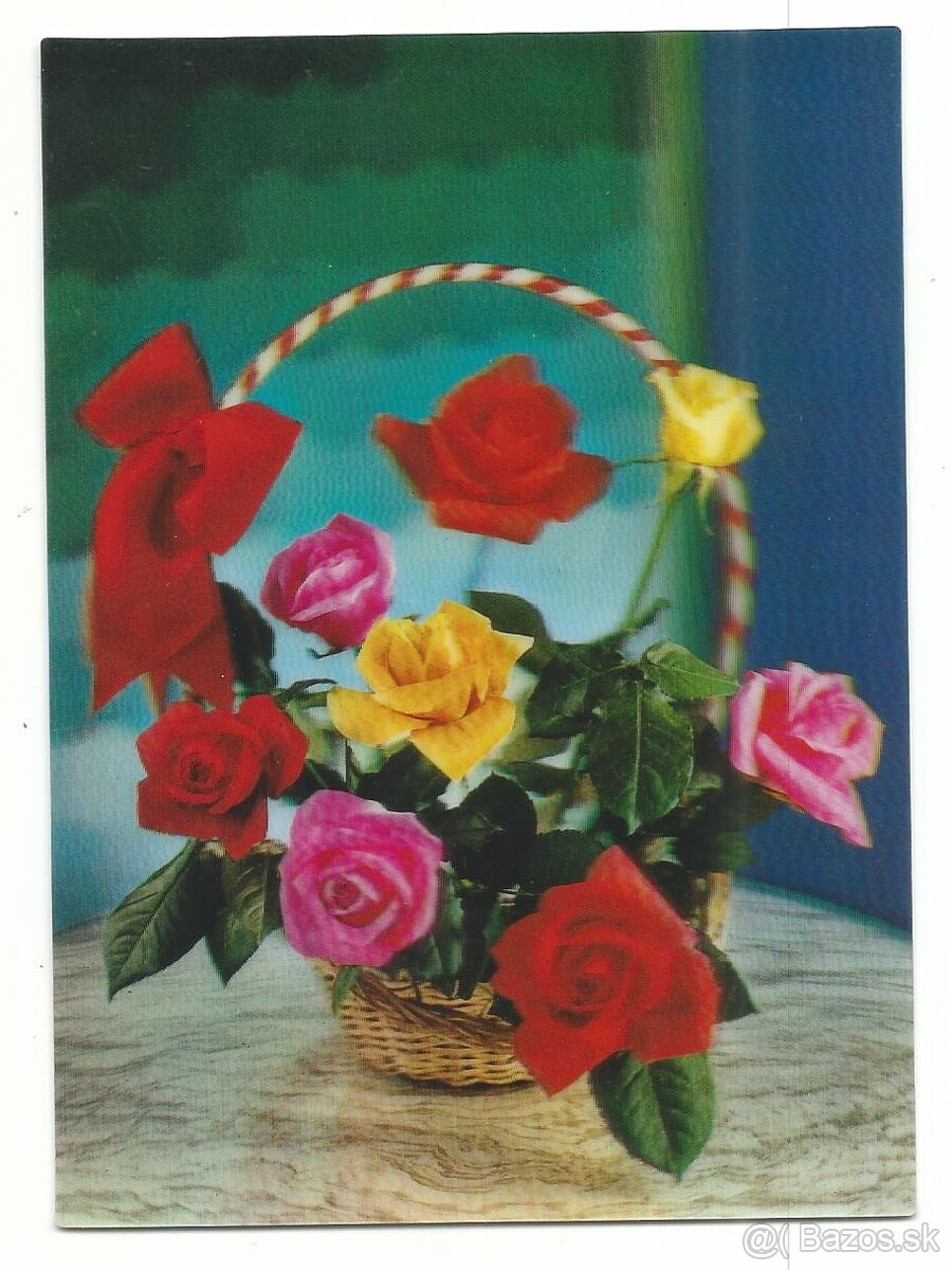 3D pohľadnice (1-20 ), čisté v top stave, 1 ks za 1 € - 13