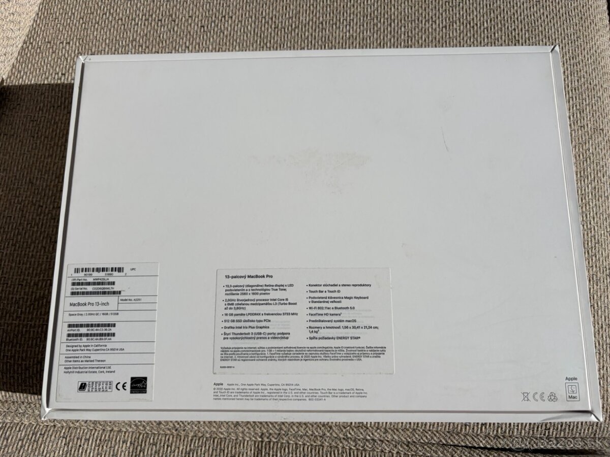 MacBook Pro 13" | 4x Thunderbolt | 16GB RAM | Space Gray | - 13