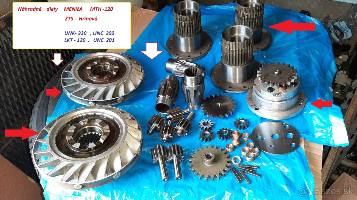 Unc 200 nahradni dily UNK320.UN 053 - 13