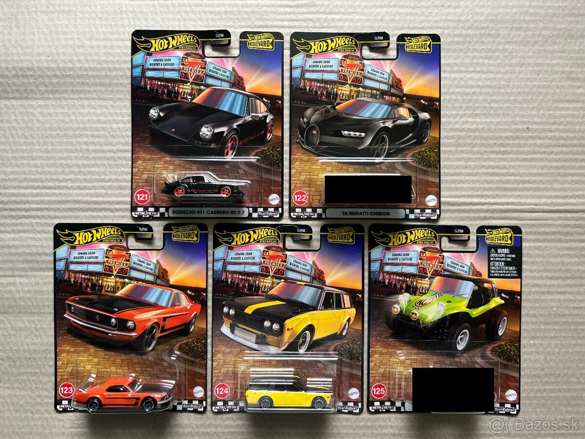 Hot Wheels Premium - Set - 13