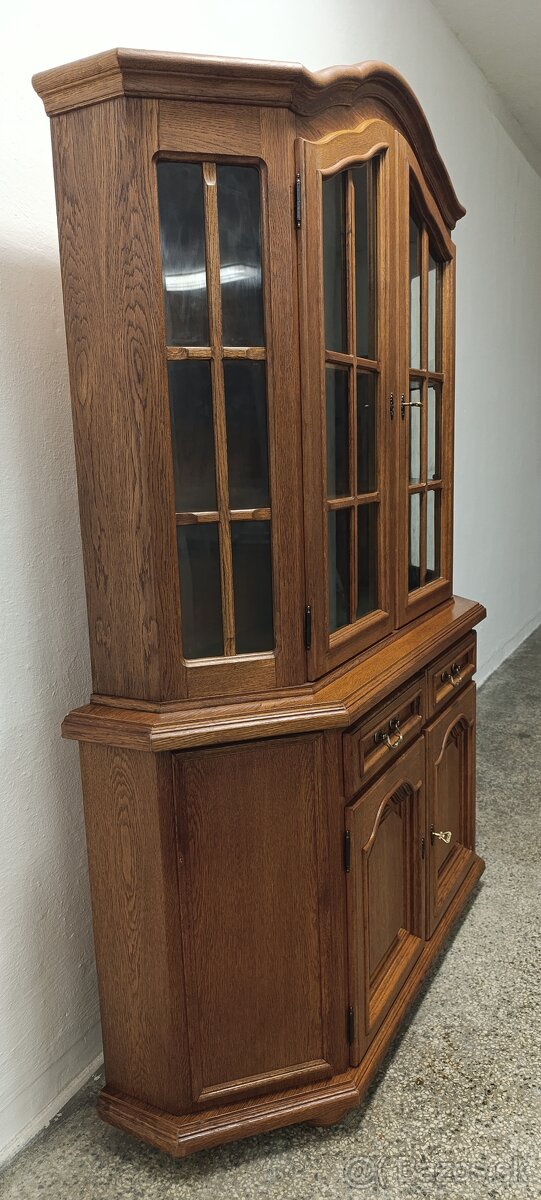 Rustikální kredenc, příborník, nábytek z masívu - 13