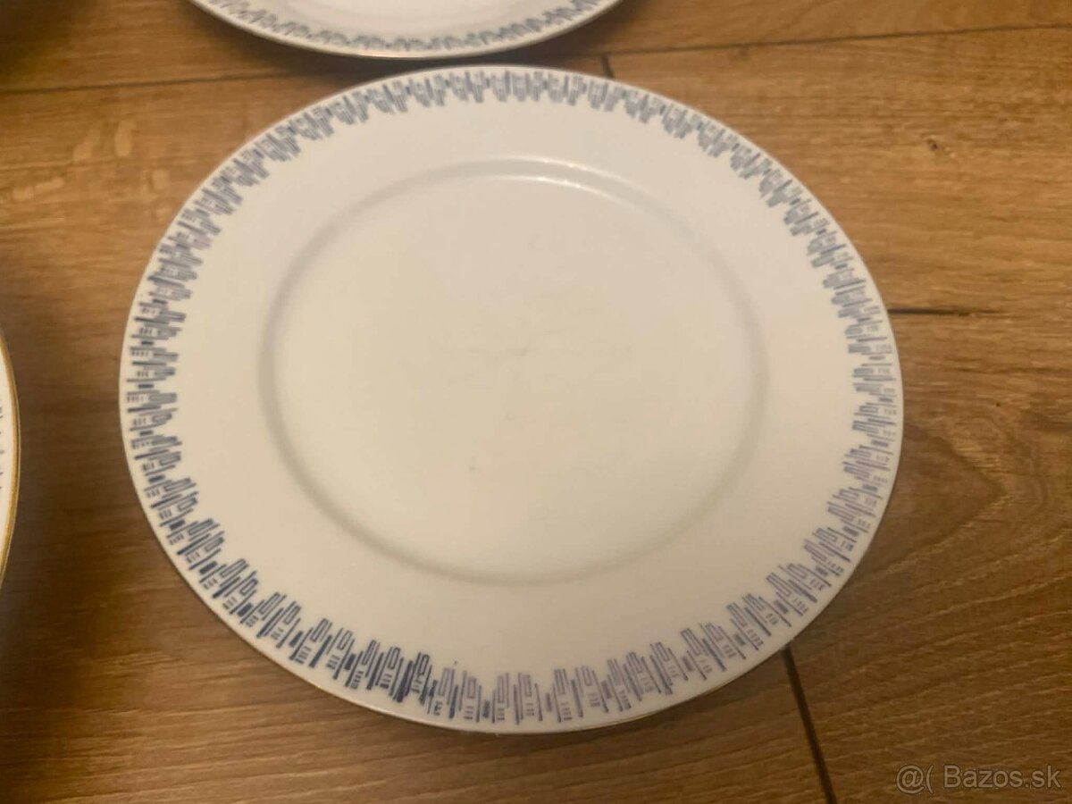 Retro porcelánové taniere MZ CZECHOSLOVAKIA - 13