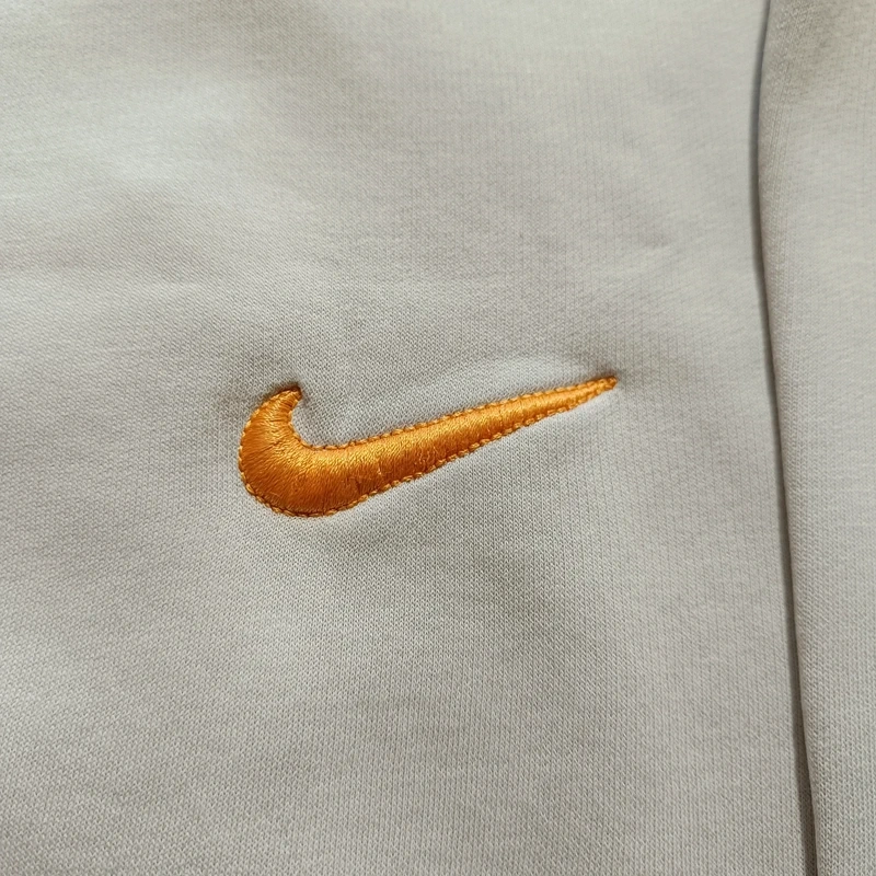 Vintage 90s NIKE Service béžová mikina bez kapucne XL - 13