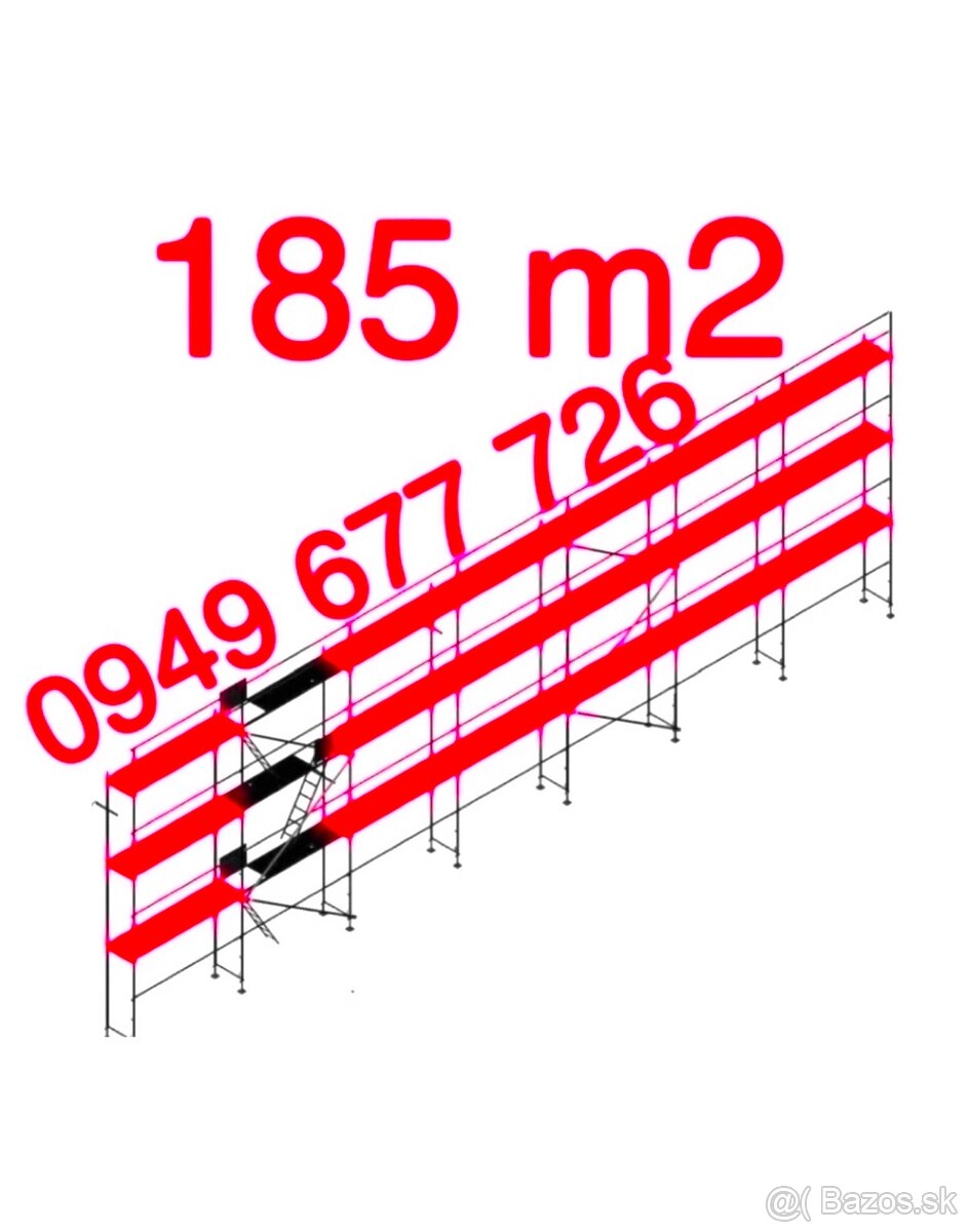 Predám lešenie kvalitne ,certifikované , pozink - 13