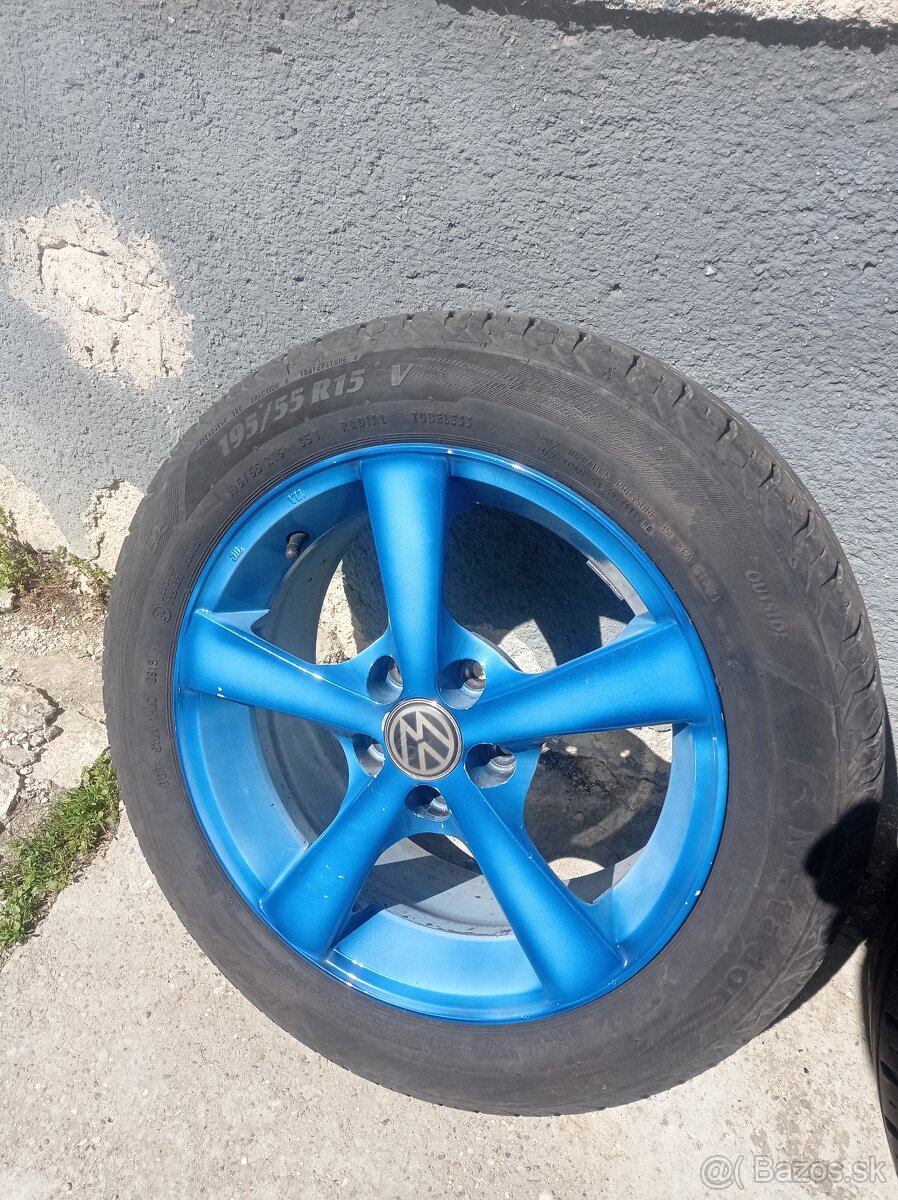 195/55r15 hliníkové disky dezent - 13