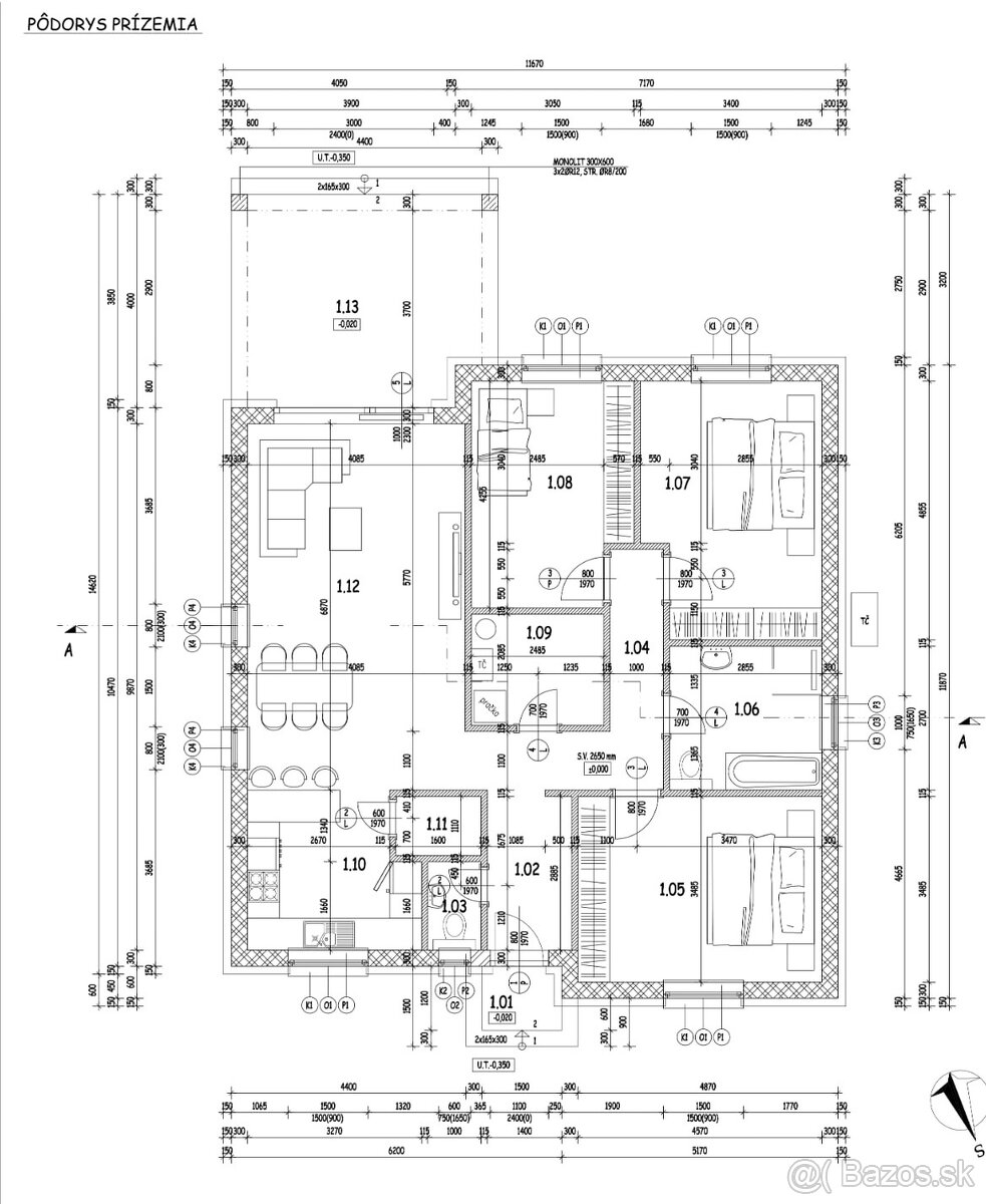 Nízkoenergetický veľkometrážny rodinný dom na kľúč - 13