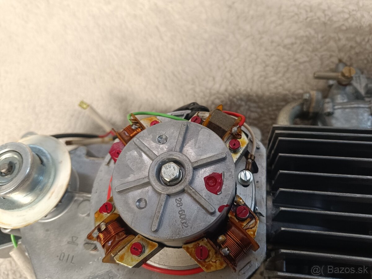 NOVÝ - motor babetta 210 , uloženka - 13