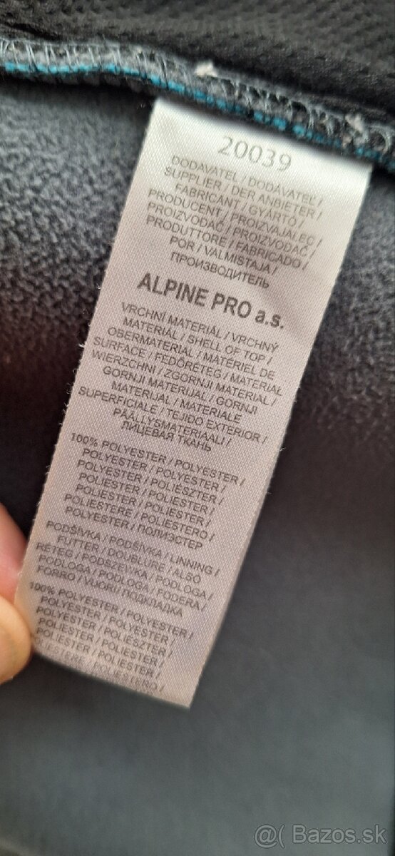 Bunda Alpine Pro softshell zimna bunda S/M - 13