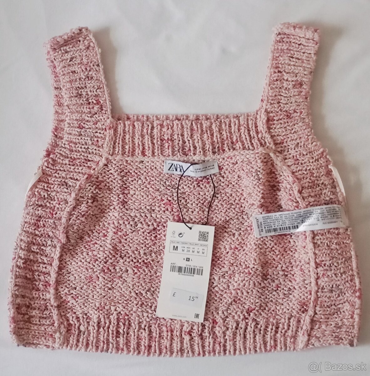 Vestičkový crop top - 13