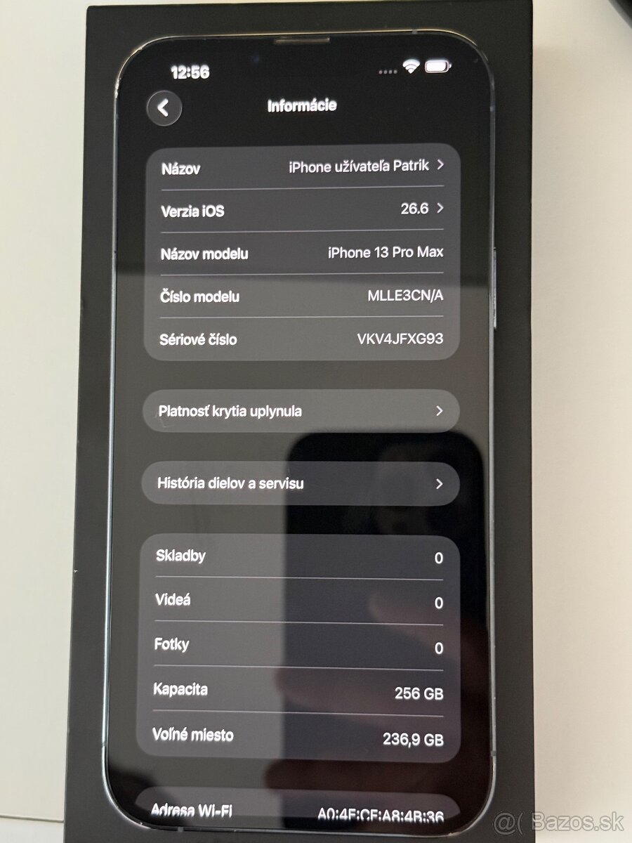 iPhone 13 PRO MAX 256gb Sierra Blue - 13