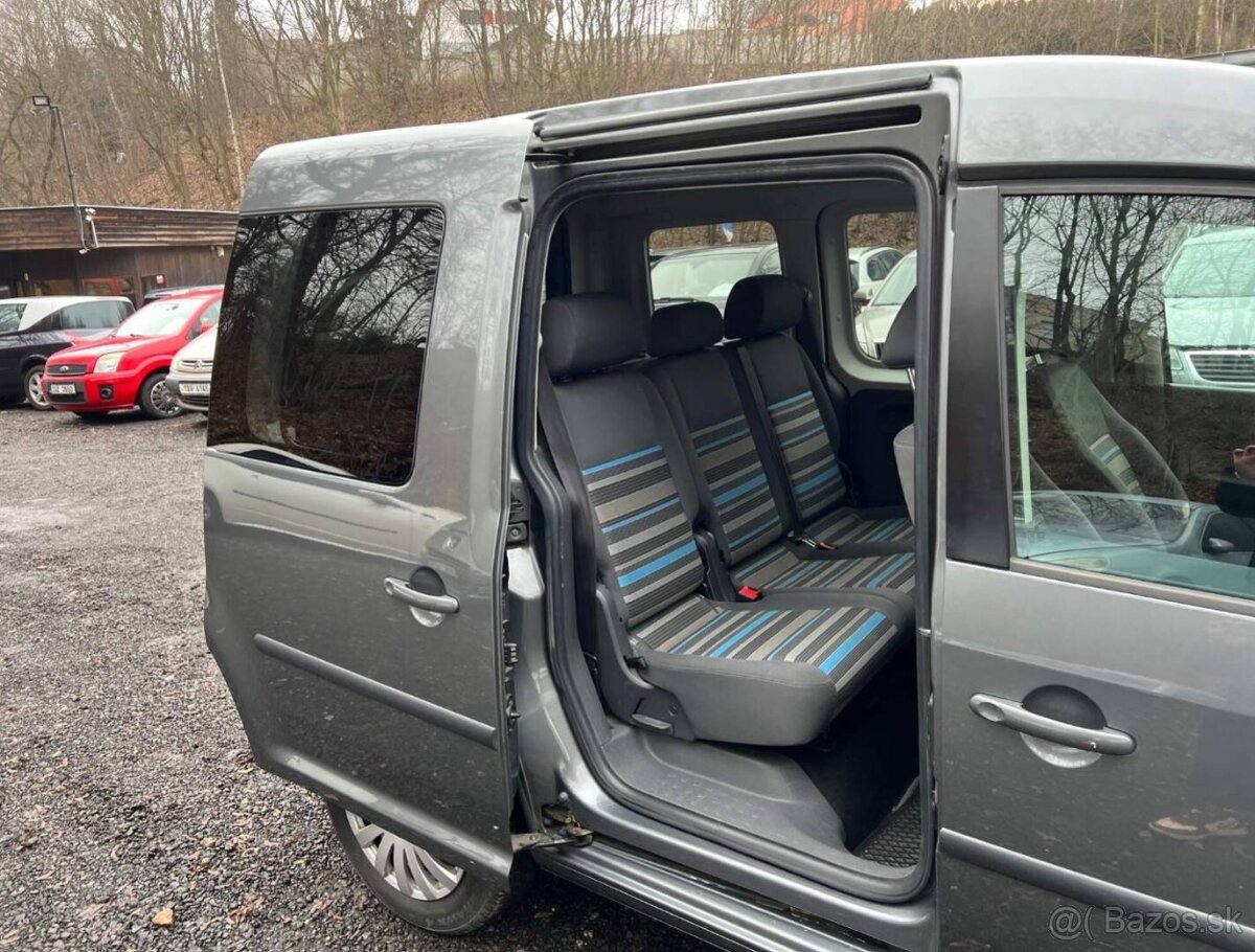 VW Caddy 1.2 TSI 77 kW 2x šoupačky 2011 klima serviska - 13
