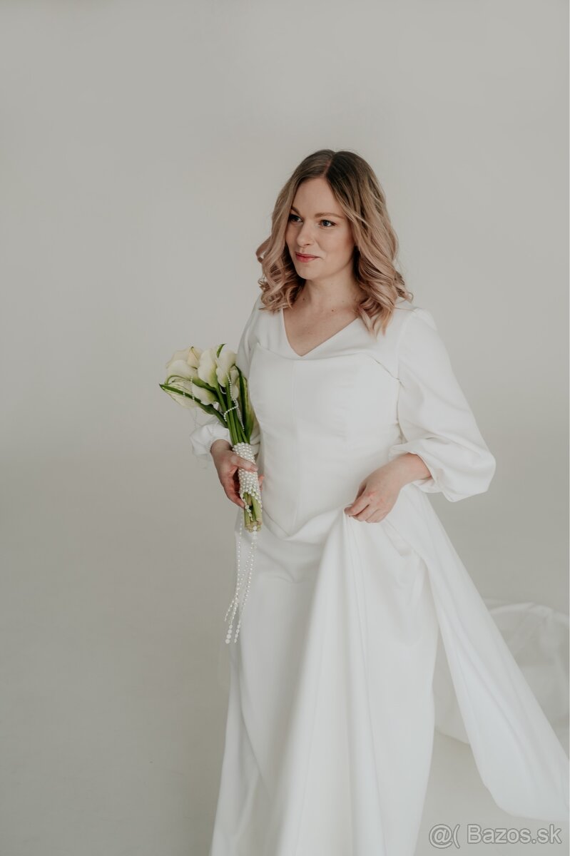 Svadobné šaty 42-44 - 13