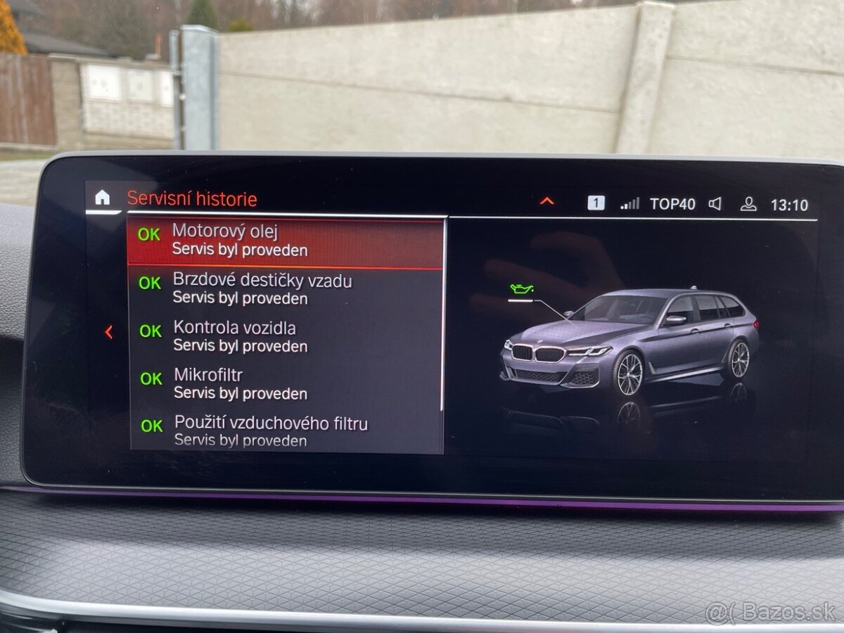 BMW 540iXDrive 245kW Touring M-paket Maximální výbava - 13