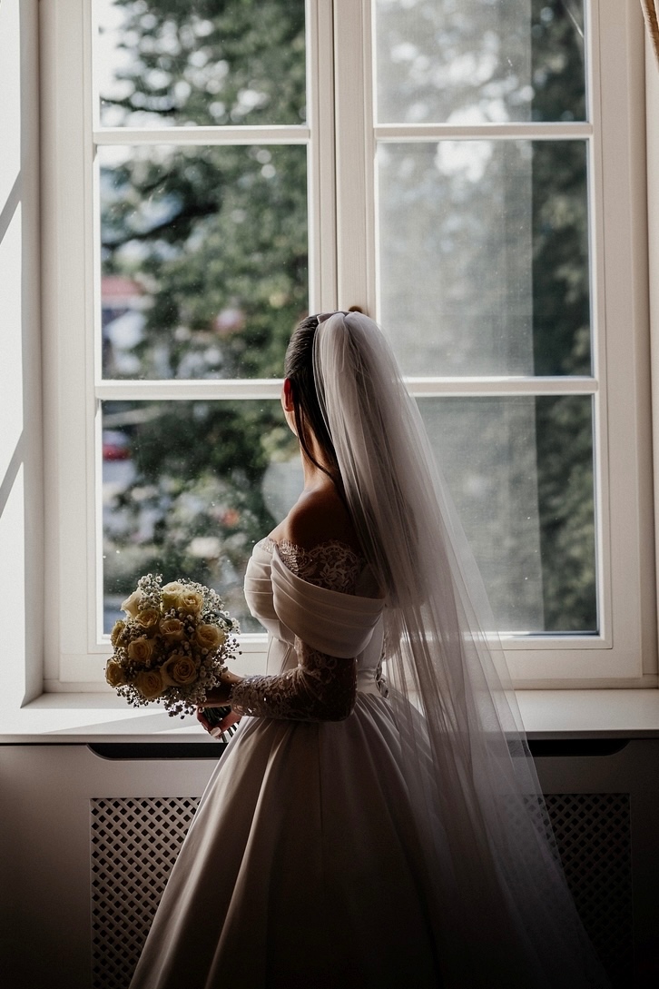 Svadobné šaty-1x oblečené - 13