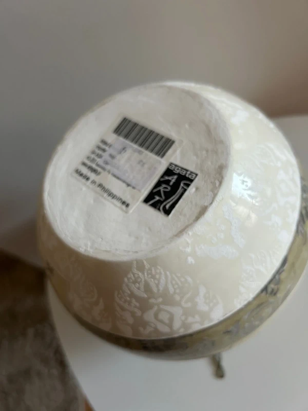 Guľatá keramická váza - 13