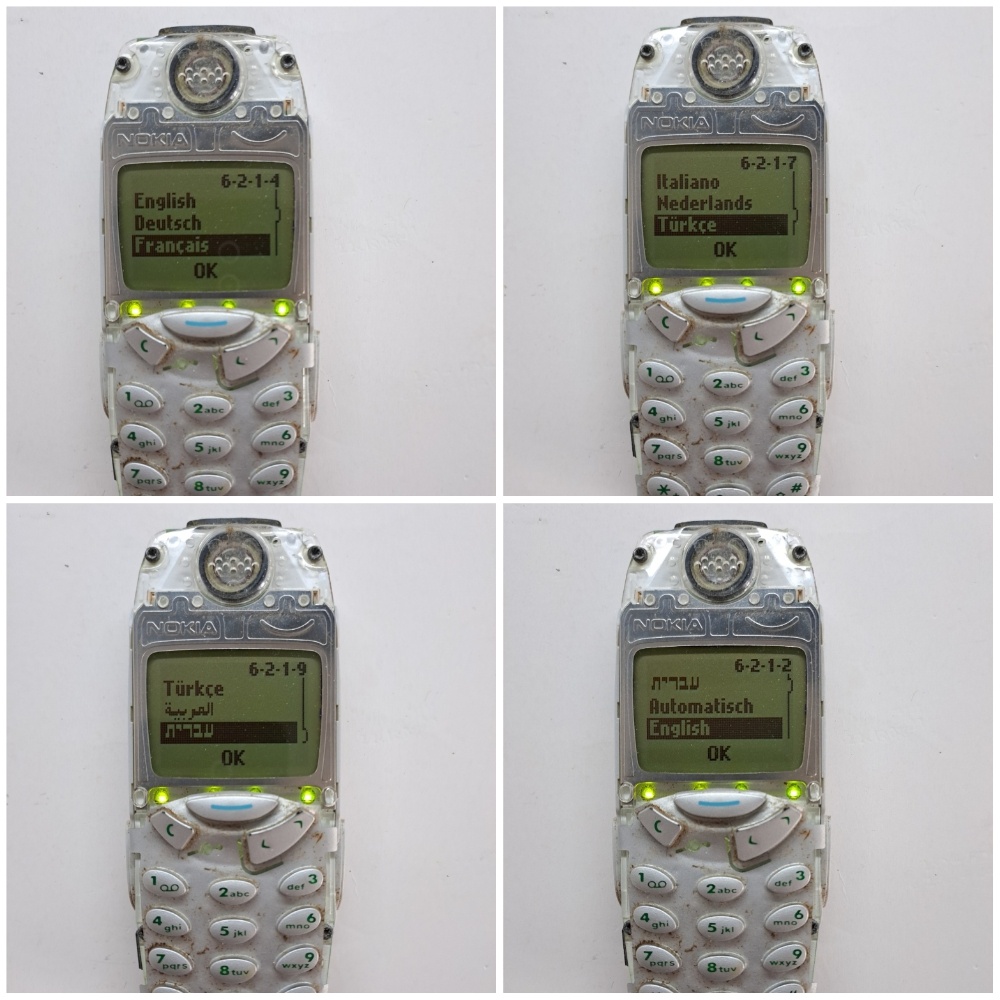 NOKIA 3510i - 3510 - 3410 - 3310 menu 3315 - 13