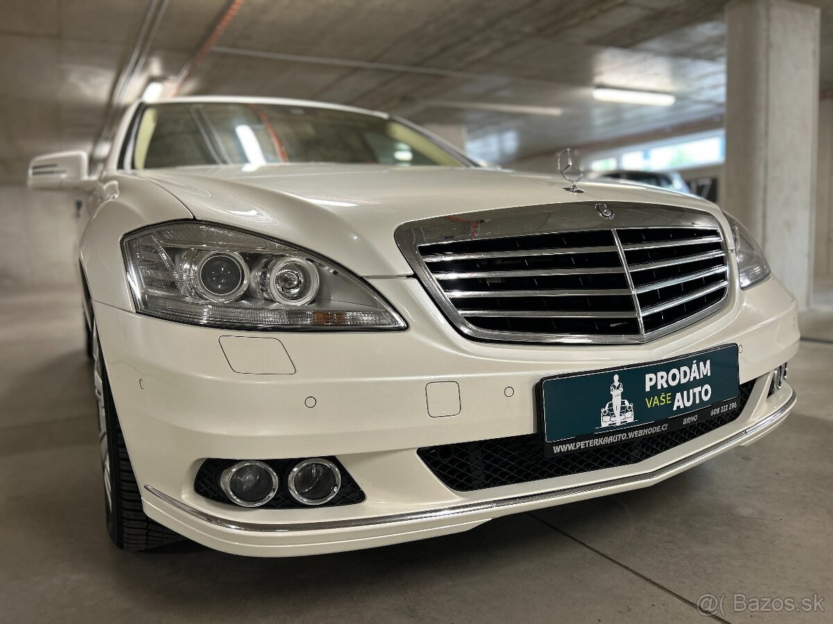 Mercedes-Benz Třídy S, 350 CDi 4Matic raritní stav - 13