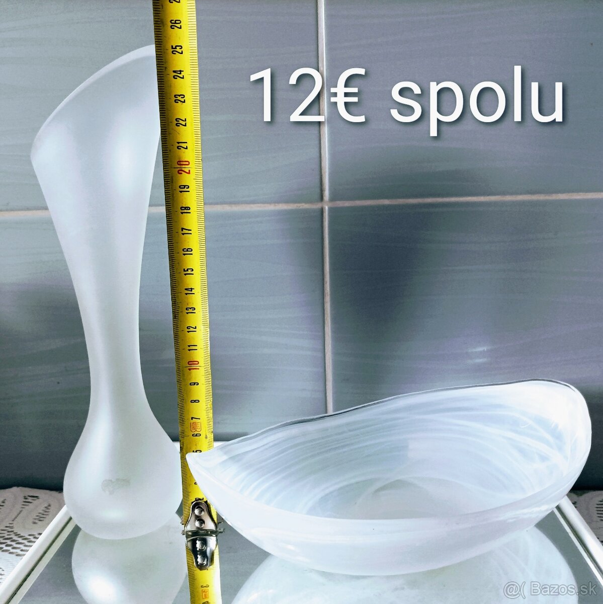 Retro sklenené poháre - 13