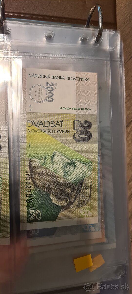 Bimilenium bankovky UNC + obalka + sada minci - 13