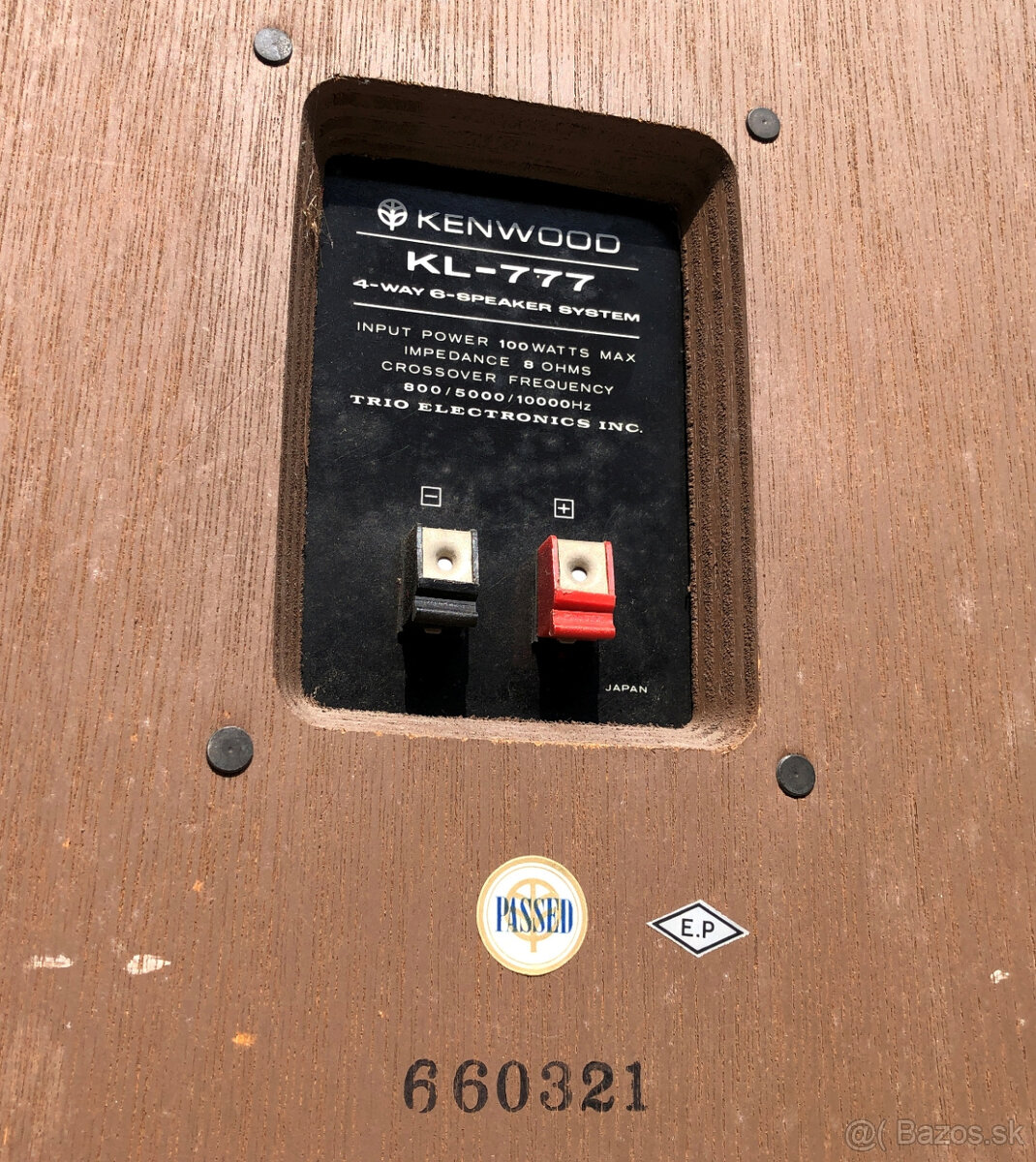 Predam japonske repro Kenwood KL 777 - 13