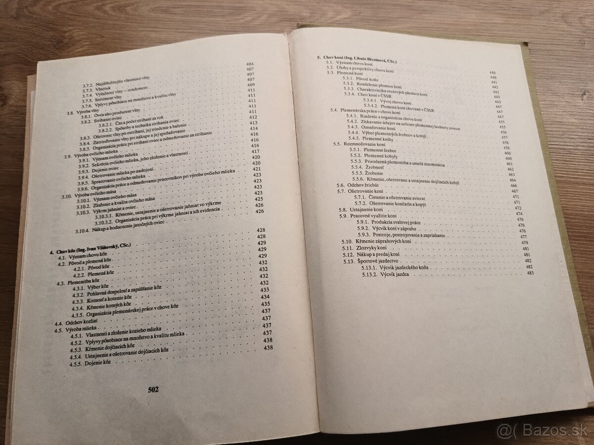 Živočíšna výroba I. + Všeobecné základy živočíšnej výroby - 13