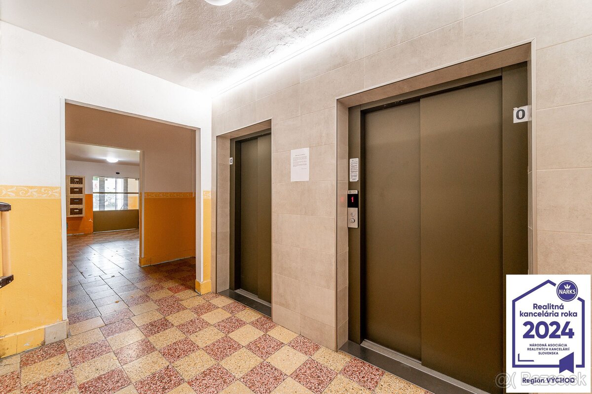 3 izbový byt s loggiou, Košice, Dargovská ulica - 13