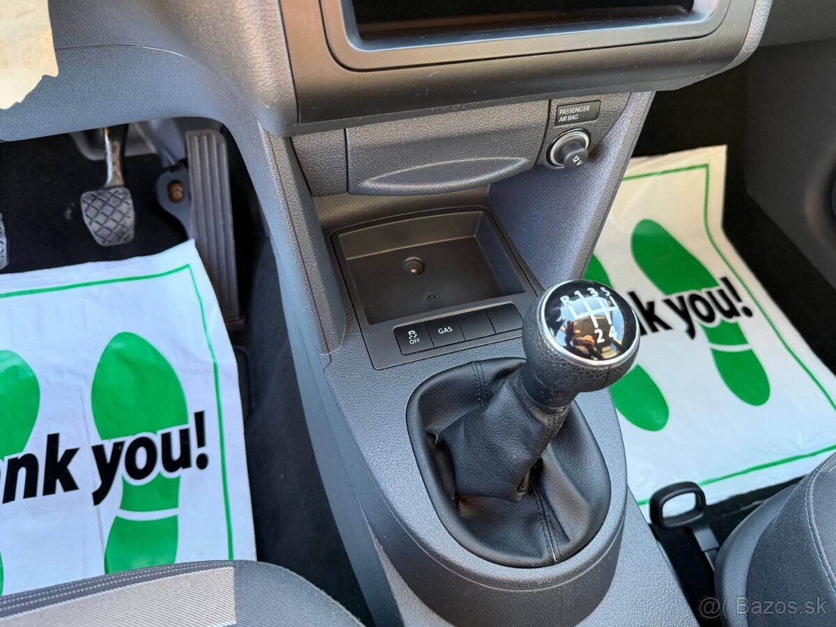 VW CADDY 1,6 MPI BEN/LPG - 75 kW, TOP KM - 13