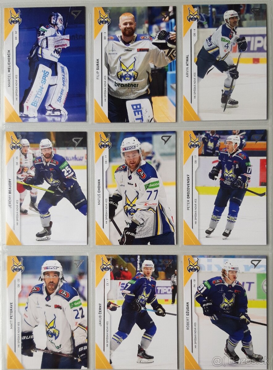 Hokejové kartičky TIPOS EXTRALIGA 25/26 HK SPIŠSKÁ NOVÁ VES - 13
