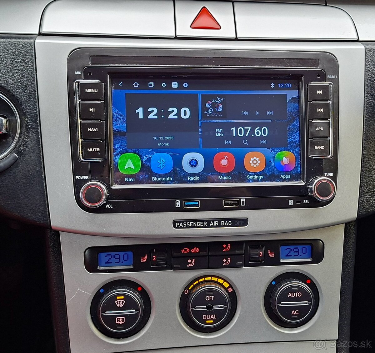 Predám Volkswagen Passat b6 Combi 2.0 Tdi 103Kw R.V.2009 - 13