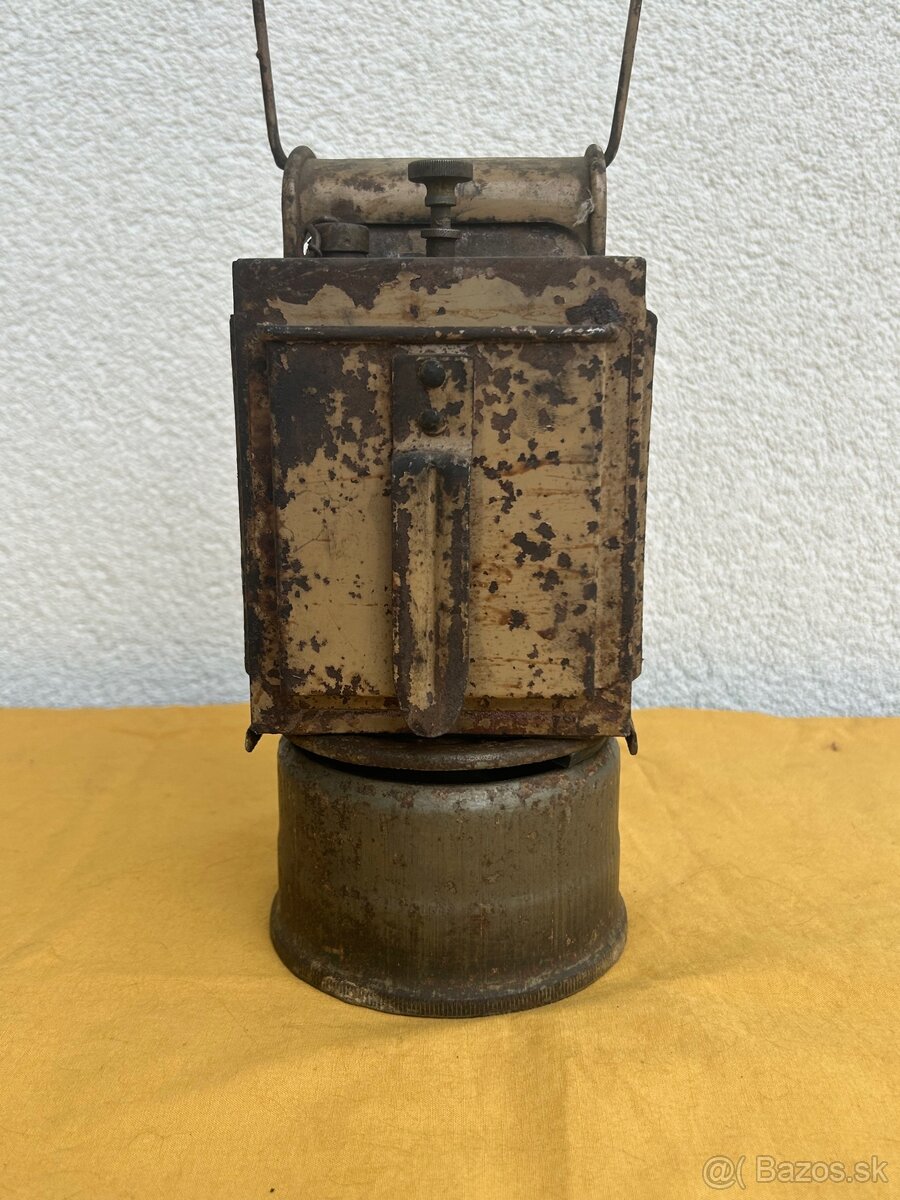 Nemecke kovové karbidove Lampi - 13