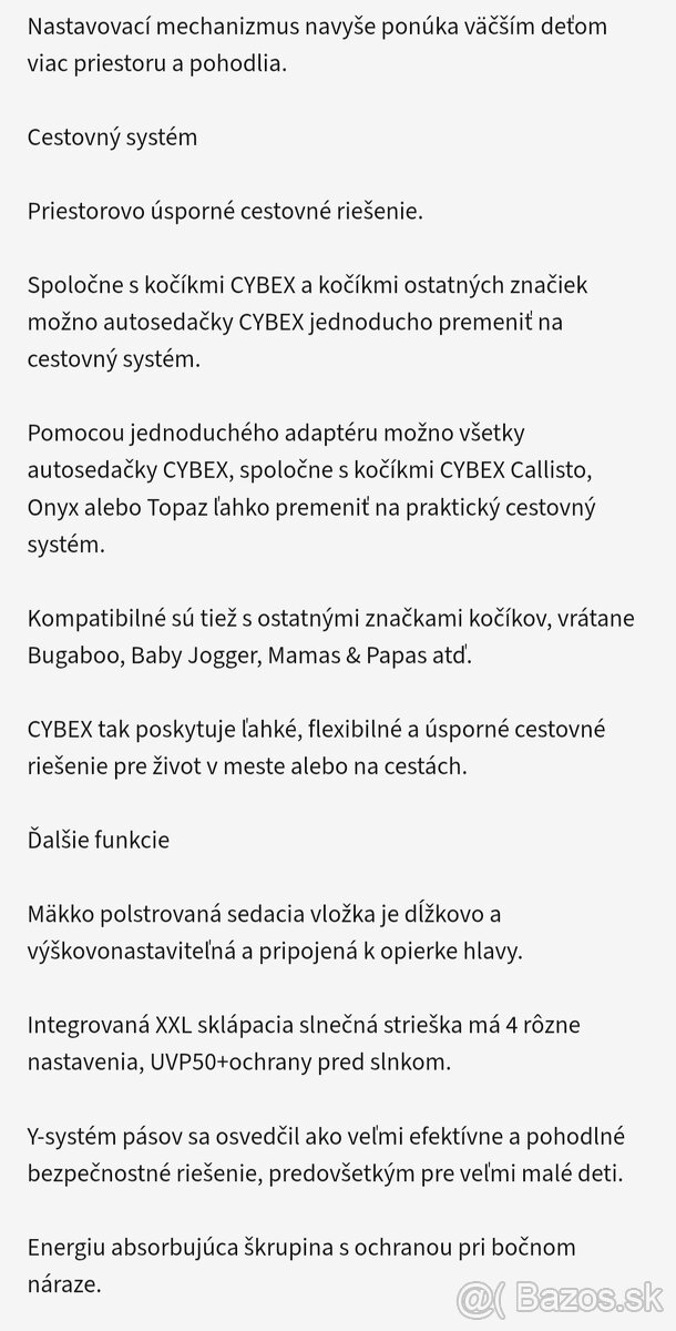 Autosedačka Cybex ATON 4 - 13