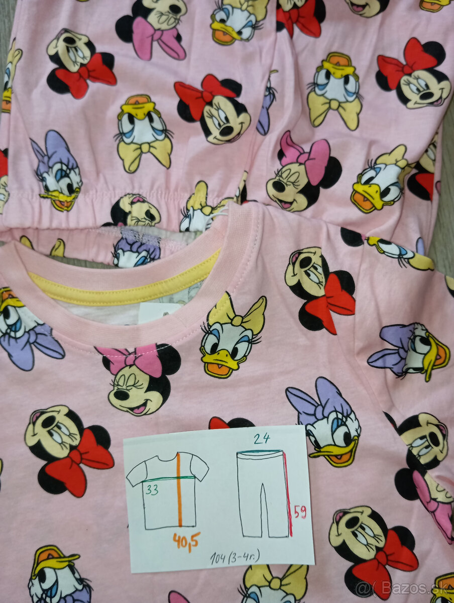 Pyžamko Disney Minnie Mouse, Princezné 104 - 13