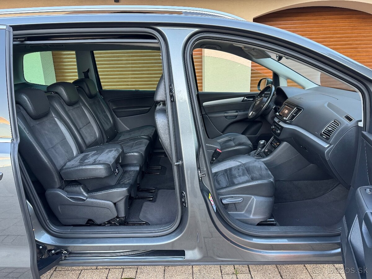 Vw Sharan 2.0TDI 130kw DSG 7miestne+Panorama+Led - 13