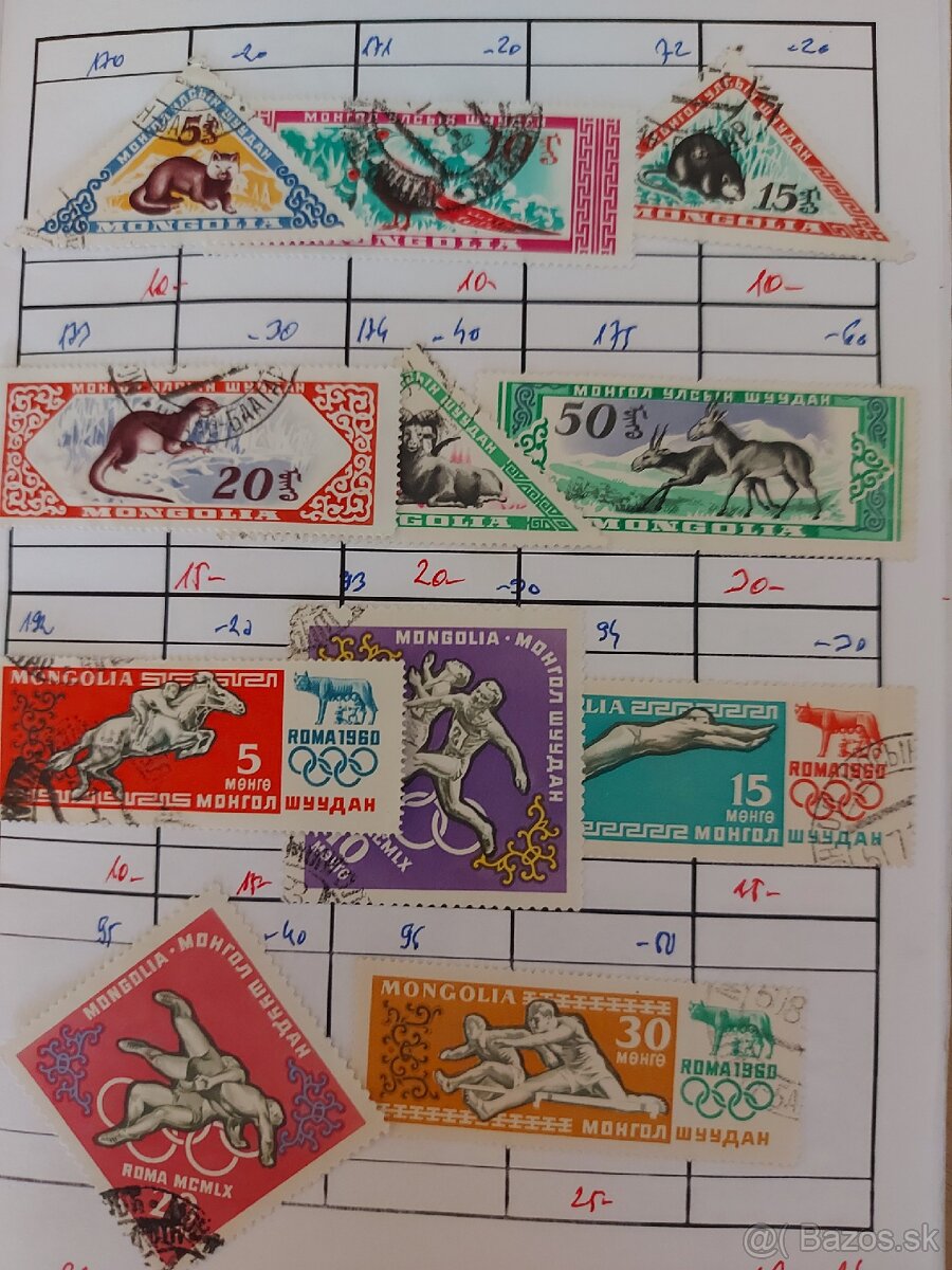 Známky mix. - 13