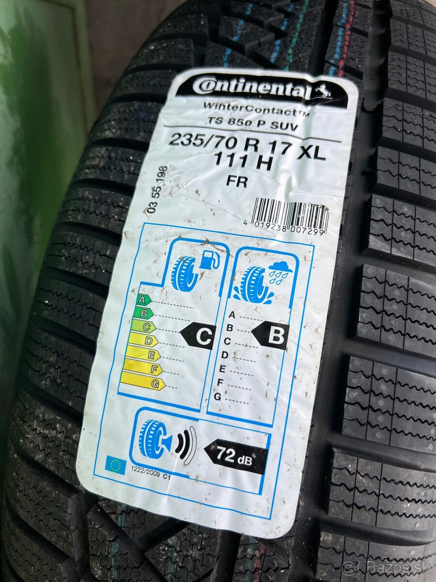 Zimna sada elektróny vw Touareg , 5x112 , r17 - 13