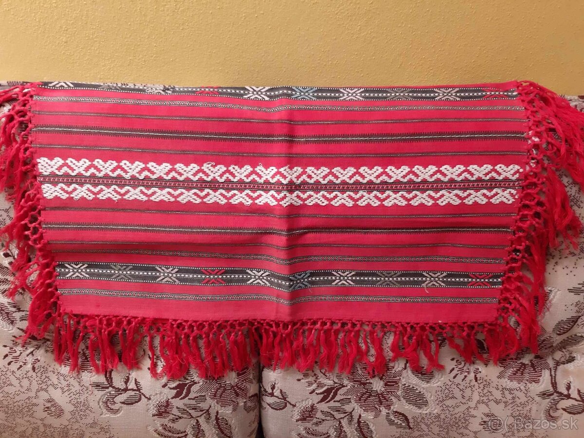 ÚĽUV + vyšívané prestieranie, obrúsky - 13