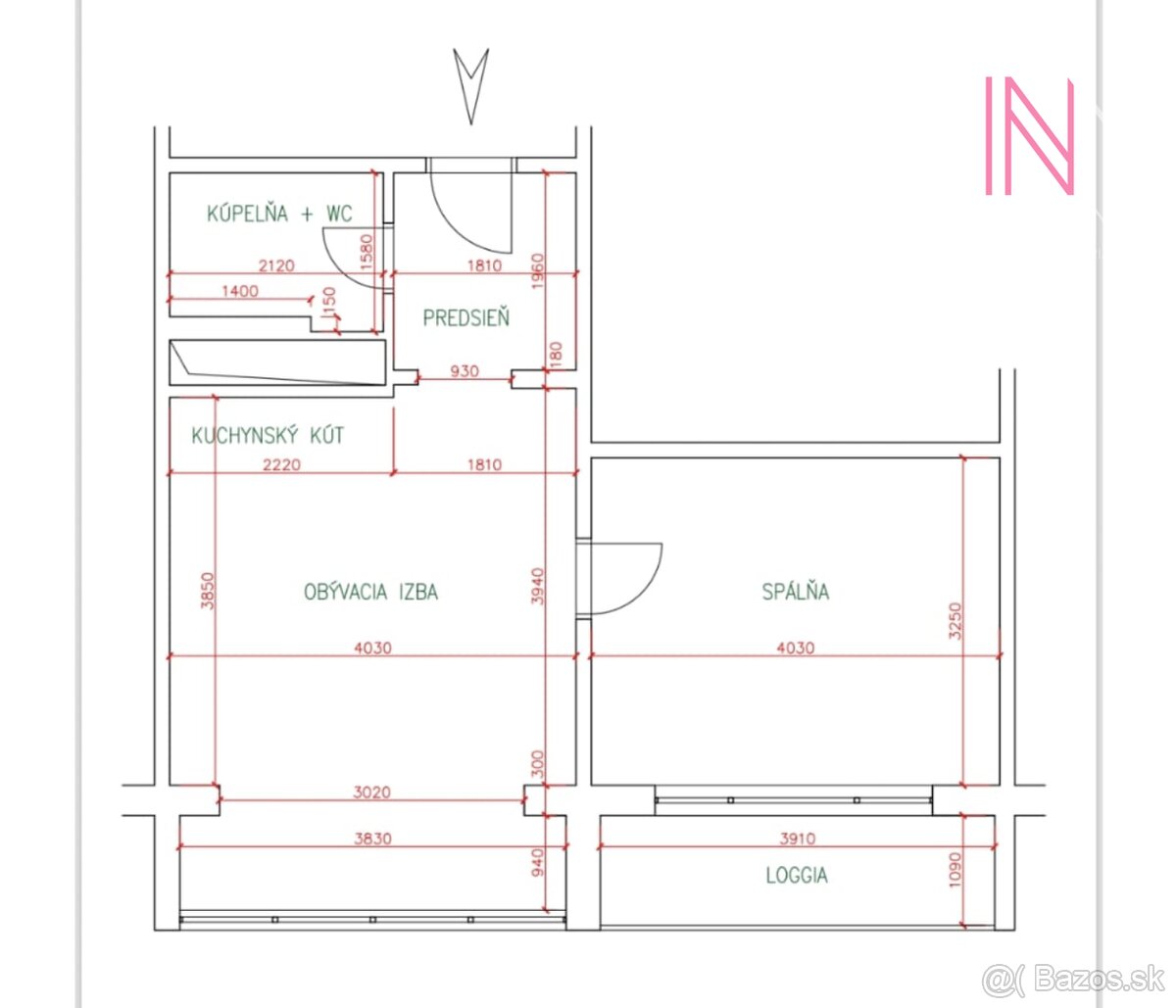 Zrekonštruovaná dvojgarsónka v Petržálke 40m2 - 13