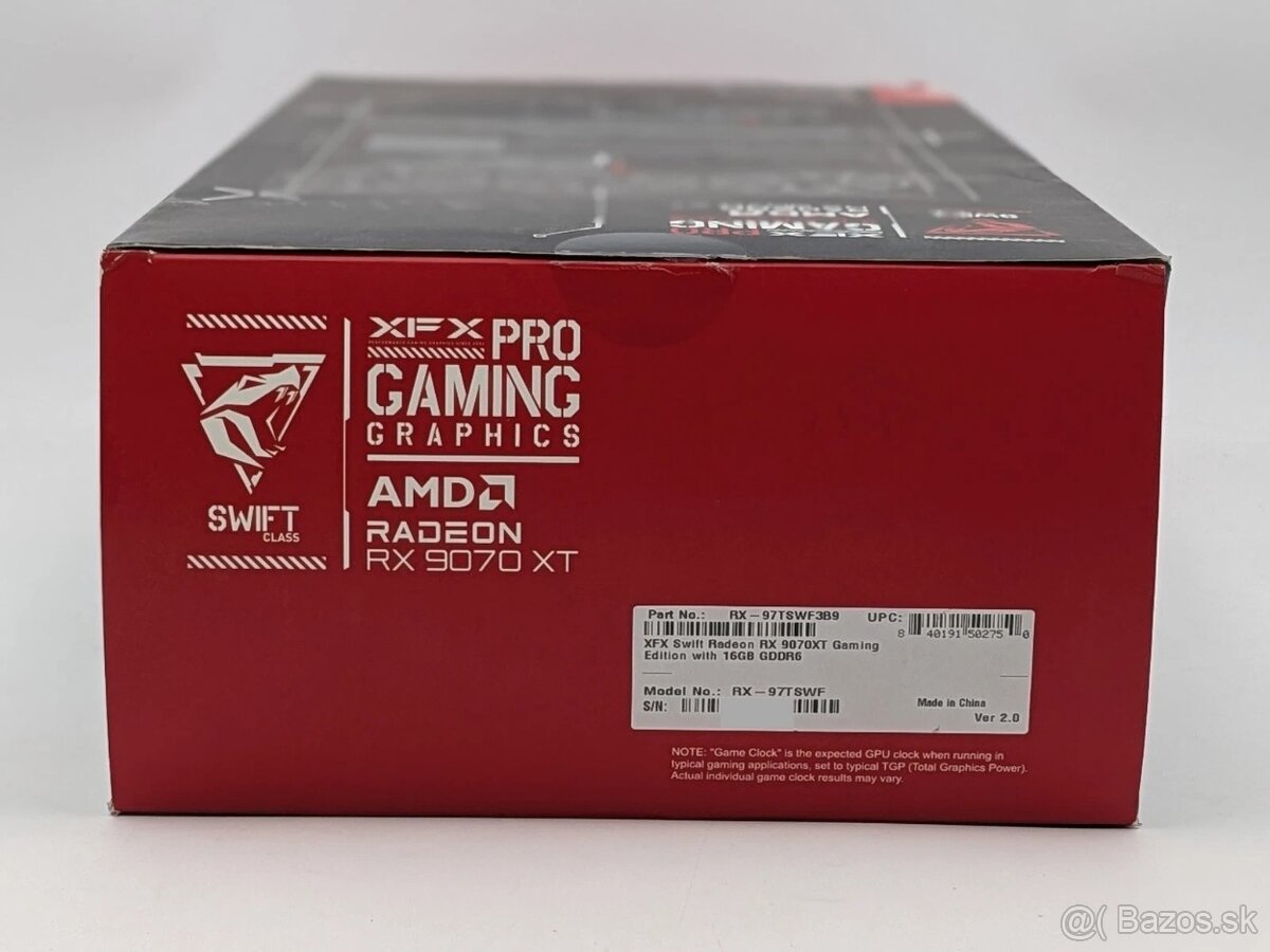 Nová GPU XFX Swift Radeon RX 9070 XT 16GB GDDR6 - 13