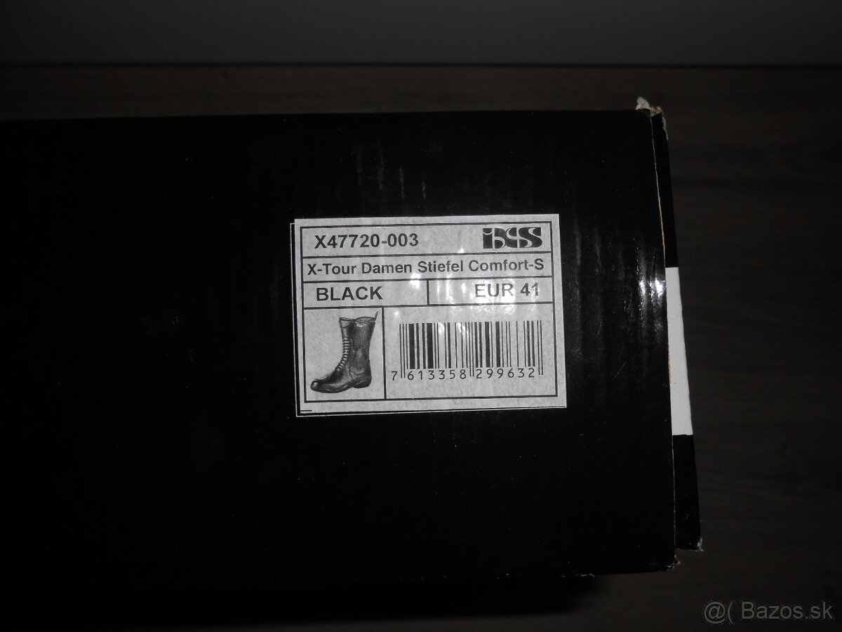 Predam nove damske kozene moto cizmy znacky IXS TOUR - 13