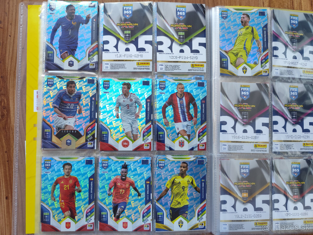 Futbalové kartičky Adrenalyn - Fifa 365 2026 Fans Favourite - 13
