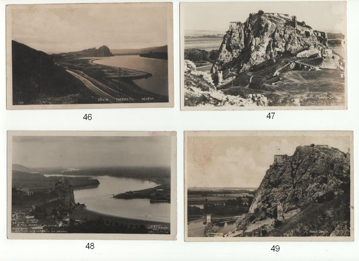 Staré čiernobiele a farebné pohľadnice Bratislava - 13