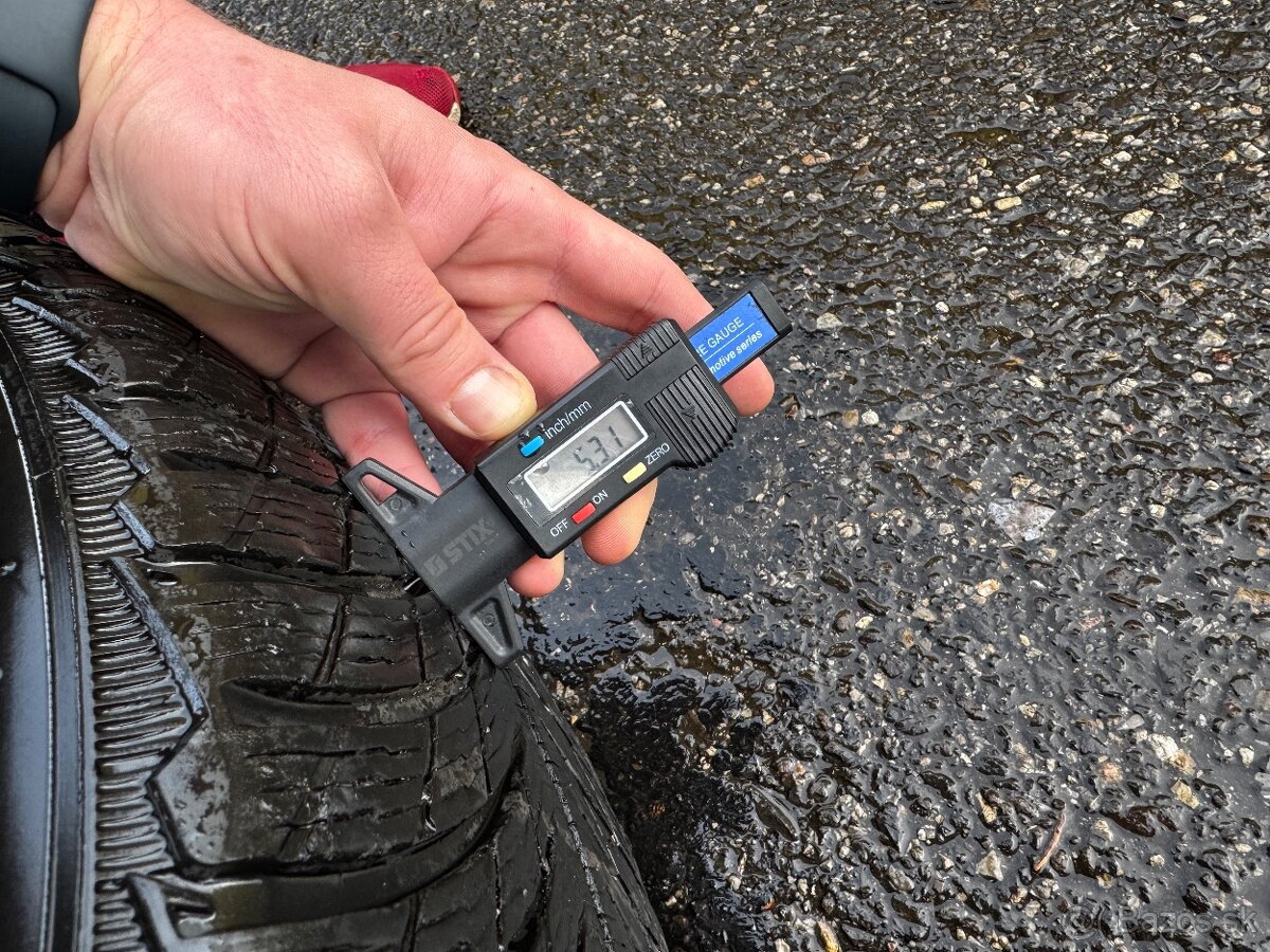 Škoda disky Cassiopeia + zimné pneu Michelin 235/45/r18 - 13