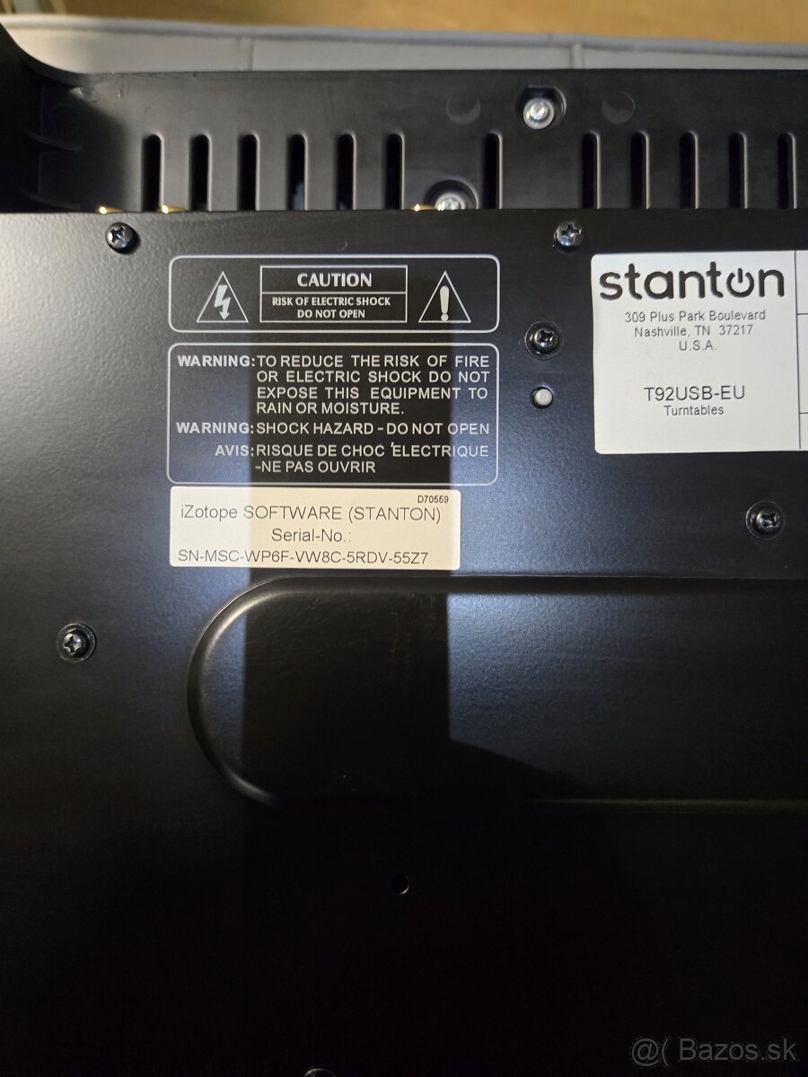Gramofon STANTON T 92 USB - 13